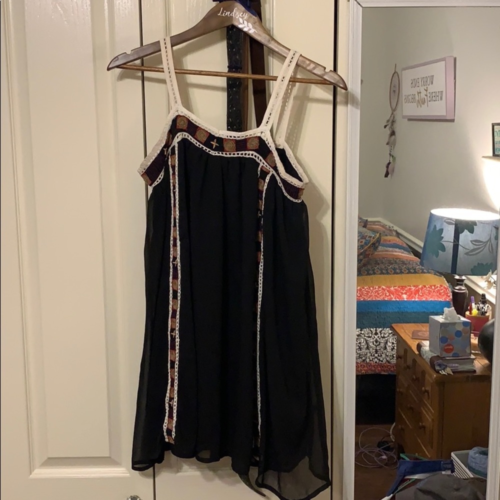 Black inLUV dress. Been worn once. Size Medium
